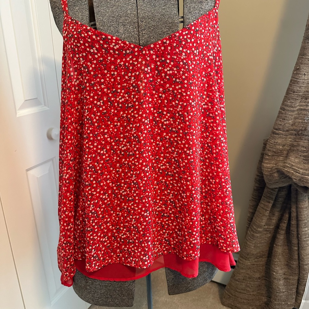 Torrid Red and White Camisole Resort Wear
